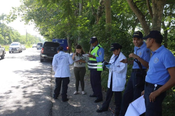 Embolsado hallan cadáver en desvío a la aldea el Carmen