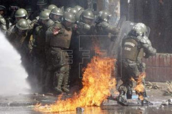 Disturbios en Chile en aniversario de golpe de Pinochet