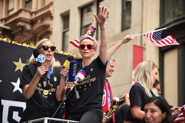 Rapinoe reta a Trump y rechaza visitar la Casa Blanca