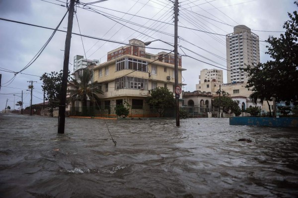 Irma provoca inundaciones en Cuba