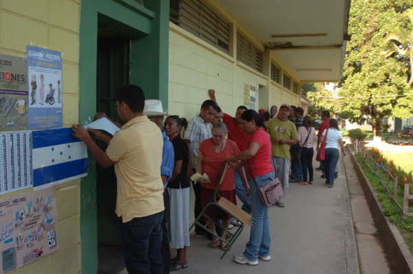 Masiva votación de los habitantes de Tocoa  