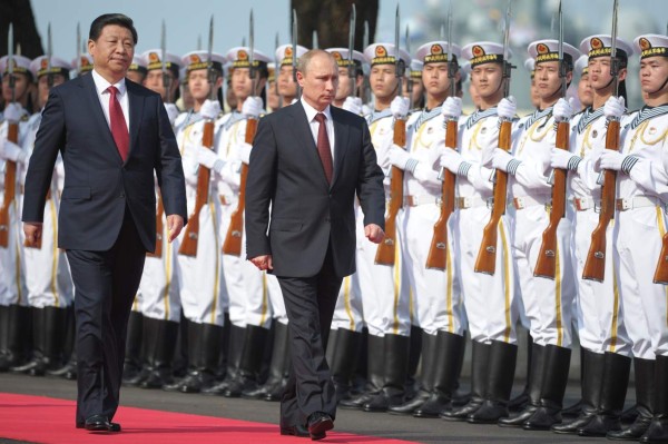 Putin busca en China un apoyo frente a los occidentales