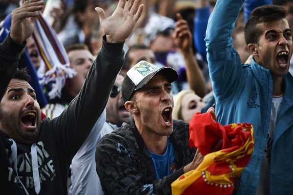 Así fue la celebración y el sufrimiento en la final de la Champions