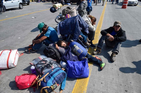 Migrantes de caravana se enferman: padecen de tuberculosis e influenza