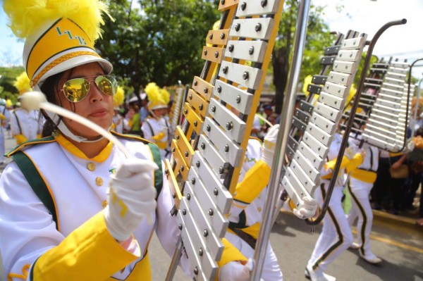 Fiesta nacional en Honduras