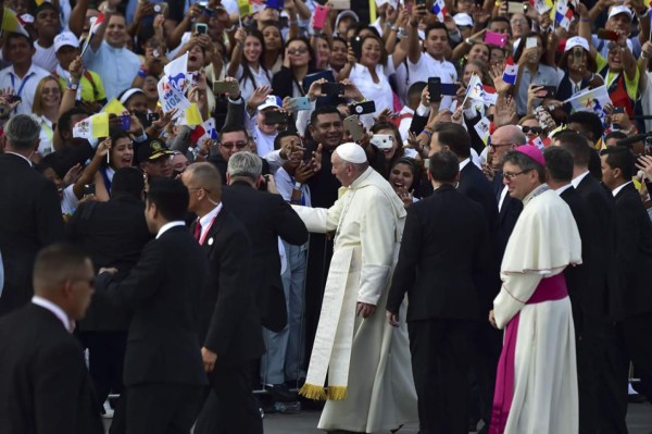 La foto del papa Francisco que conmueve a peregrinos en Panamá