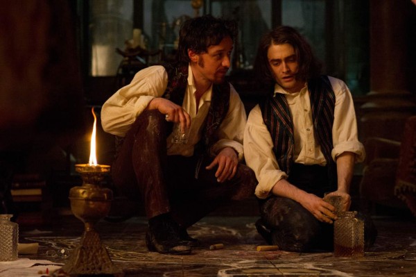 Daniel Radcliffe se sintió intimidado con James McAvoy