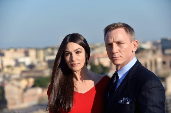 Monica Bellucci disfrutó besando a Daniel Craig