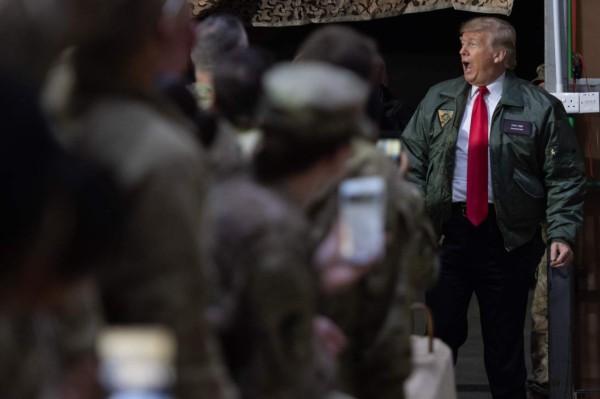 Trump difunde un video que muestra equipo secreto del ejército de EEUU en Irak