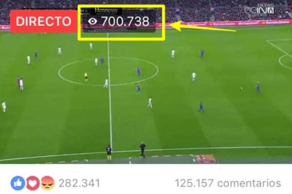 Liga española y debut de Cristiano serán transmitidos en Facebook