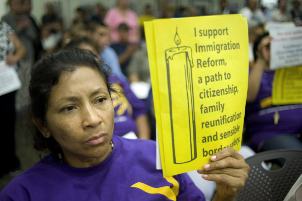 Hispanos exigen reforma en el Día del Trabajo