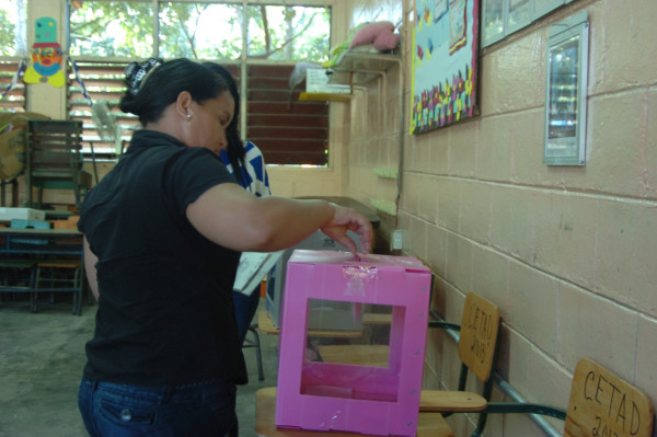 Masiva votación de los habitantes de Tocoa  