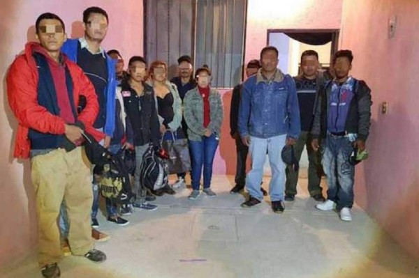 Capturan a 3 hondureños que tenían a 13 migrantes secuestrados en México