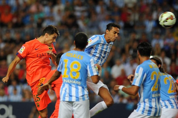 Barcelona no encontró el camino y se atascó con un buen Málaga