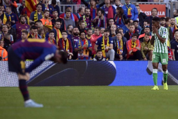 ¡Batacazo! Barcelona cae en el Camp Nou frente al Real Betis