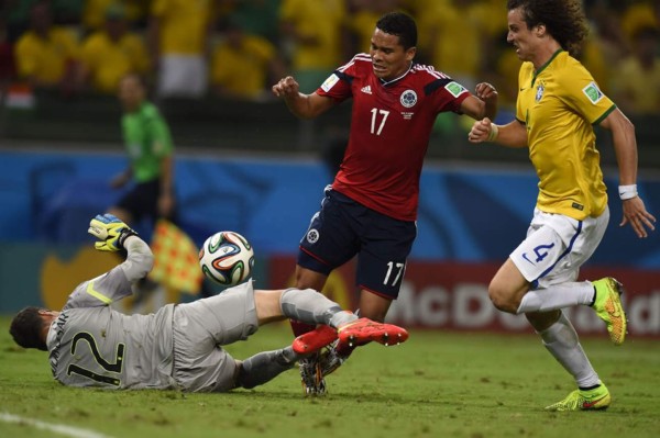 Brasil supera sufriendo a Colombia y está en semifinales del Mundial