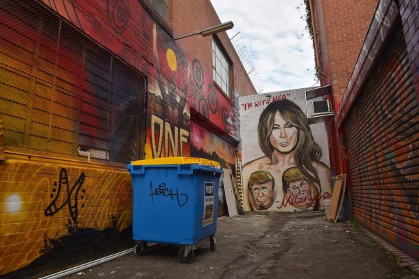 Diario de Nueva York publica polémicas fotos de Melania Trump