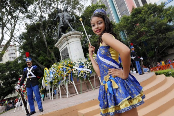 Fiesta nacional en Honduras