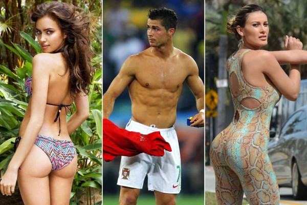 Destapan infidelidades de Cristiano Ronaldo a Irina Shayk