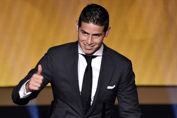 James Rodríguez: 'Estoy feliz por llevarme el mejor gol del año'