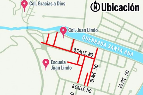 San Pedro Sula: Calles de la Juan Lindo serán cerradas por cuatro meses
