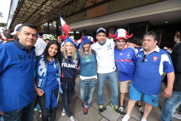 'Hoy les metemos 3-0', advierten hinchas catrachos a los franceses