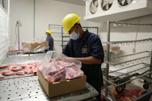 Estados Unidos certifica procesadora de carne C y D