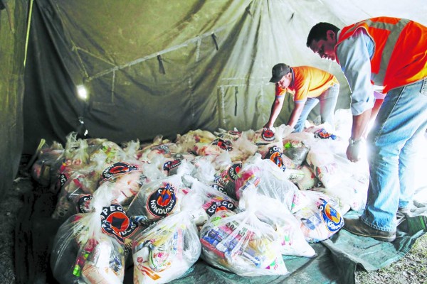 Pueblos de El corpus se unen para ayudar