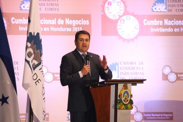 'Es el momento de invertir en Honduras': Juan Orlando