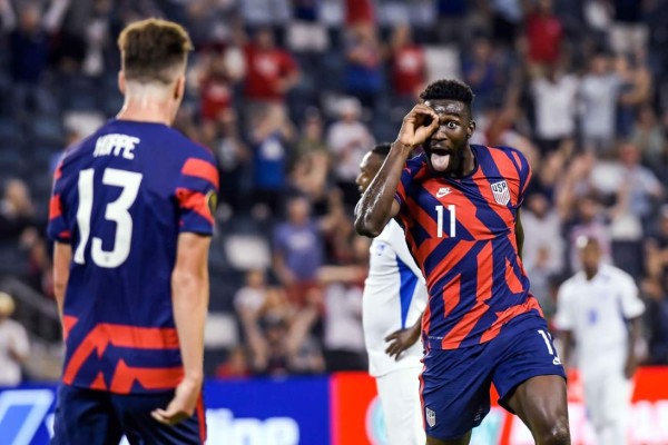 Estados Unidos le ganó por goleada a Martinica en la Copa Oro 2021.
