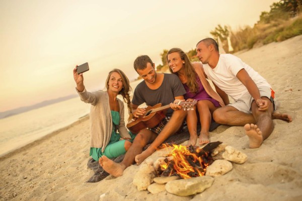 Consiga la mejor 'selfie” en vacaciones