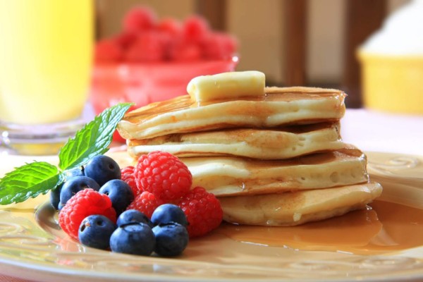 Panqueques con hojuelas de avena