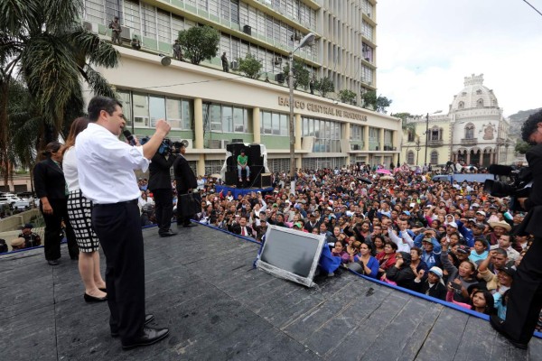 JOH arranca la campaña por el plebiscito a favor de la Policía Militar