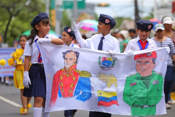 Curiosidades del desfile de escolares en San Pedro Sula