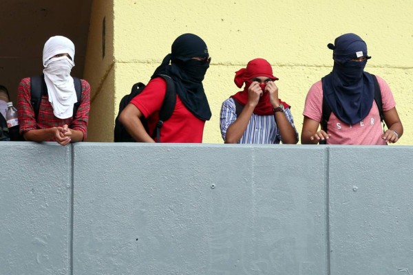 Continúan tomas y protestas en la UNAH