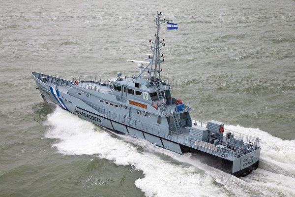 Lista segunda corbeta para el combate al narcotráfico