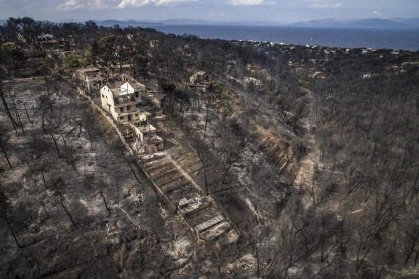 Grecia: Sube a 88 el balance de muertos por los incendios