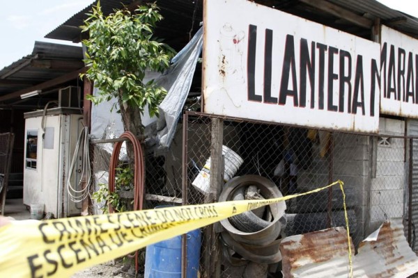 Ultiman a dueño de llantera en San Pedro Sula
