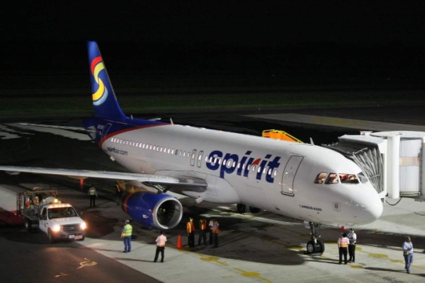 Spirit inicia vuelos de Houston a San Pedro Sula