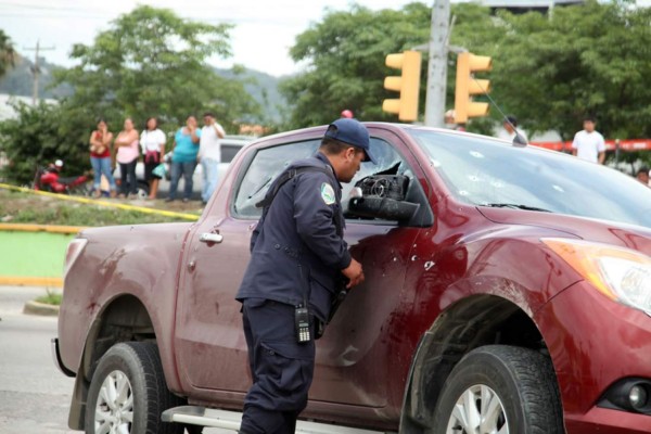 Padre e hijo eran las víctimas del tiroteo en bulevar de Honduras