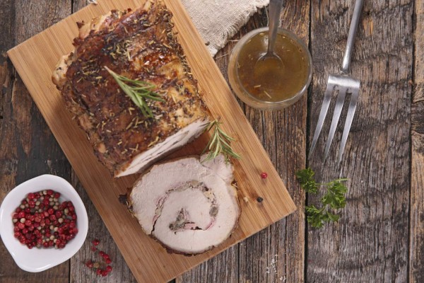 Lomo de cerdo relleno