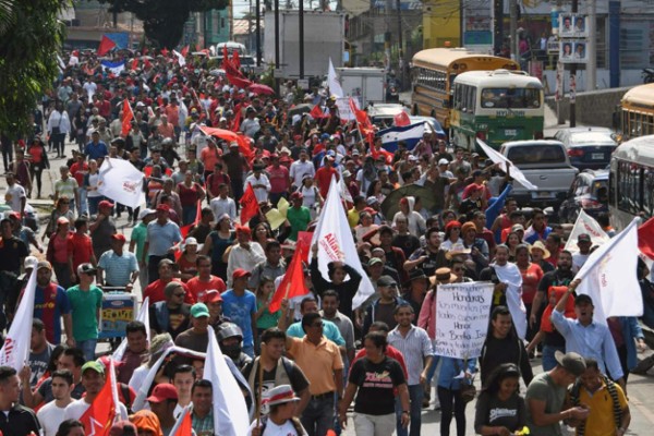 A las 11:00 de la mañana se moviliza la Alianza en principales ciudades de Honduras