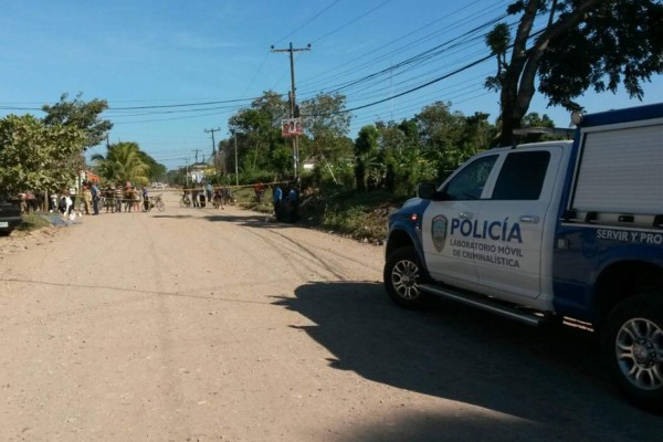 Por supuesto robo matan a agricultor en La Ceiba