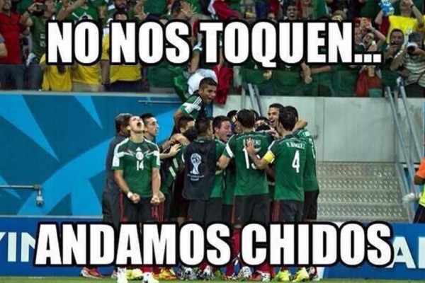 Memes de la victoria de México invaden la red