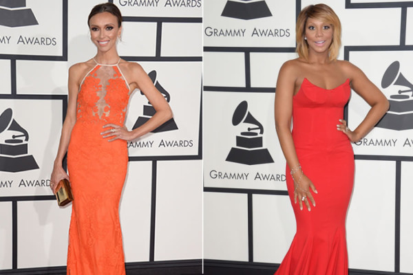Estrellas de la música brillan en la alfombra roja de los Grammy