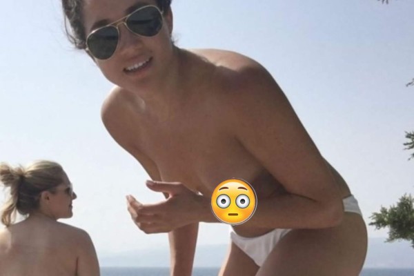 Filtran fotos de Meghan Markle en 'topless'