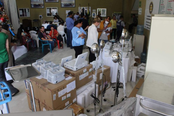 El hospital Rivas recibe moderno equipo valorado en L50 millones