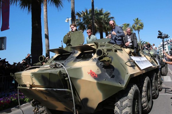 Harrison Ford, Stallone y Schwarzenegger, los 'pesos pesados' del cine