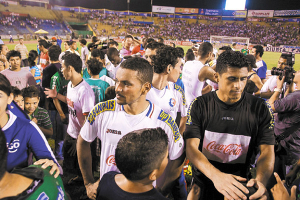 La cara de la derrota