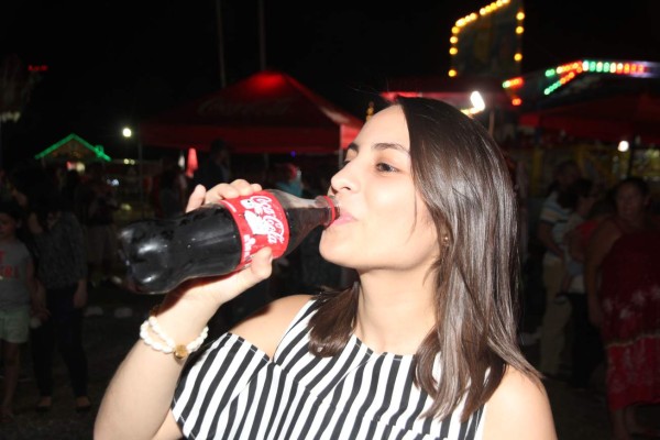 Los sampedranos disfrutan de la Villa coca-cola